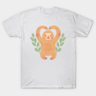 Lovely sloth illustration T-Shirt